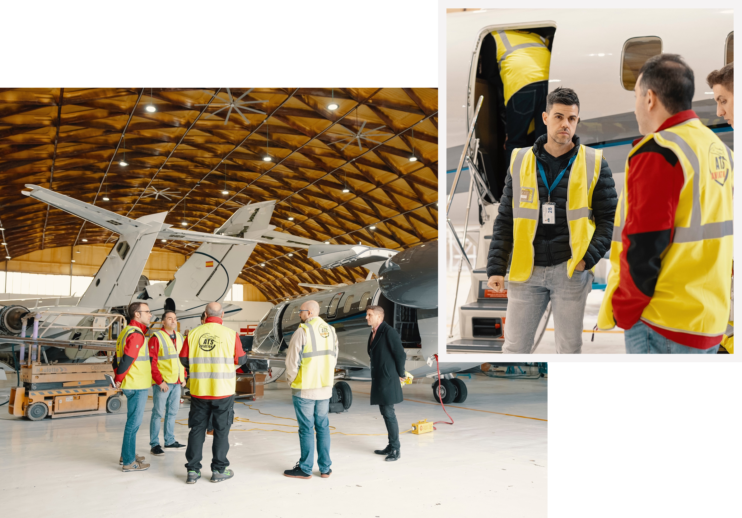 Aircraft total service Aircraft total service
